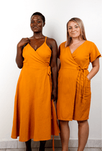 Load image into Gallery viewer, Wrap Dress